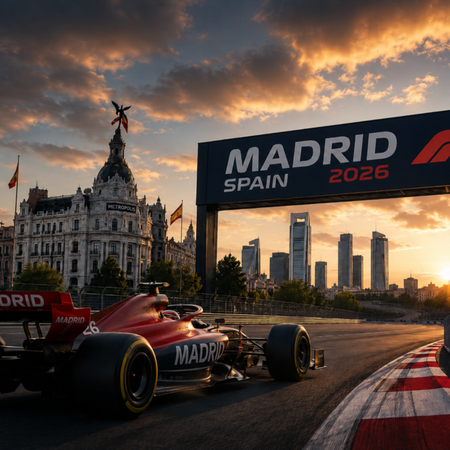 Formula 1 Sezona Yeni Bir Sayfa Açıyor: Madrid’de Yeni Bir Etap İlk Kez Yarışacak